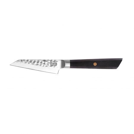 Spelucchino giapponese BUNKA martellato - con saya magnetico e confezione regalo - lama 9 cm