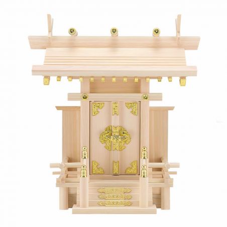 Temple tombeau sanctuaire shintô Kamidana en bois miniature