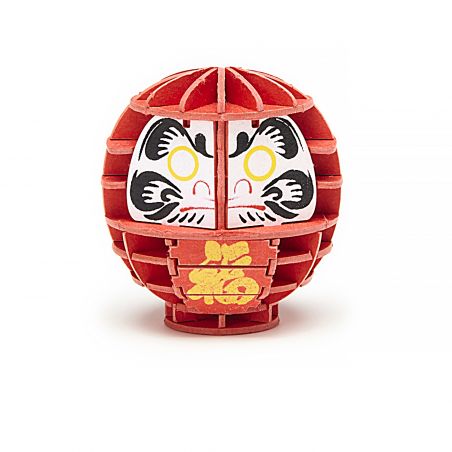 Arte de papel de rompecabezas Daruma, SI-GU-MI PLUS