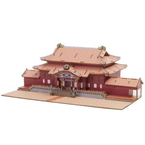 Grand puzzle wooden art château Shurijo, KI-GU-MI PLUS