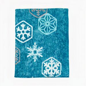 Serviette de toilette en coton, TENUGUI, Neige, YUKI