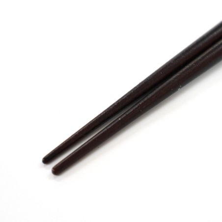 Par de palillos japoneses de madera lacada - SHIPPO