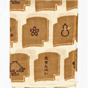 Mouchoir japonais en coton, Tablette motif japonais, WAHEI