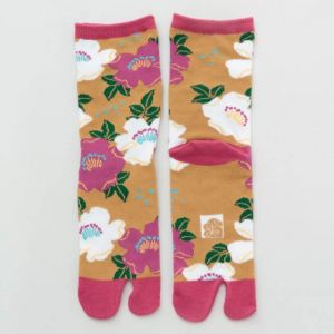 Chaussettes japonaises Hinomarusa Yutabi, 23-25 cm