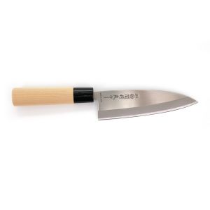 Coltello da cucina giapponese per tagliare il pesce, DEBA, 15,5 cm