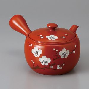 Teiera giapponese tokoname kyusu in terracotta - TOKONAME UME