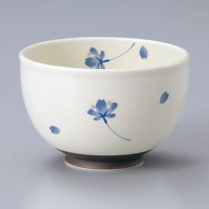 Japanese ceramic donburi bowl - AO SAKURA