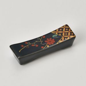 Poggia bacchette in ceramica giapponese - HANAFUDA