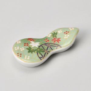 Japanese ceramic chopsticks holder - MIDORI HYOTAN