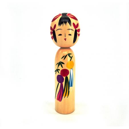 Japanische hölzerne Kokeshi-Puppe - MICHINOKU - Design Ihrer Wahl