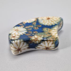 Japanese ceramic chopsticks rest - ITTAI - blue