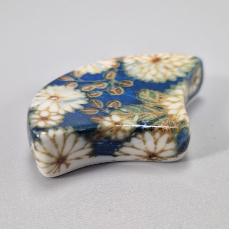 Repose baguettes japonais en céramique - ITTAI - bleu