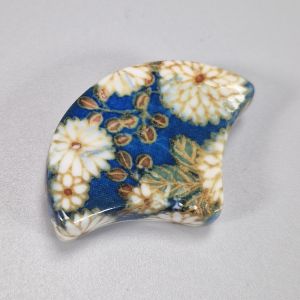 Japanese ceramic chopsticks rest - ITTAI - blue