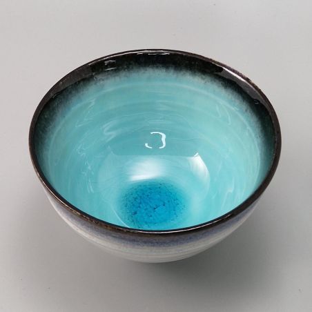 Japanese ceramic rice bowl - MIZUMI