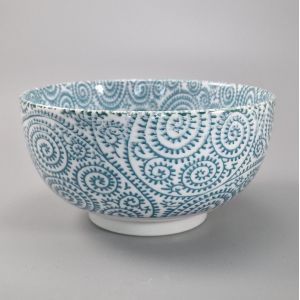 green Japanese ceramic bowl - MIDORI