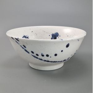 Japanische Keramiksuppenschüssel - AOI SUPURASSHU