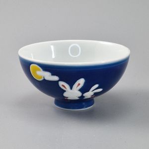 Small Japanese ceramic bowl - AO USAGI