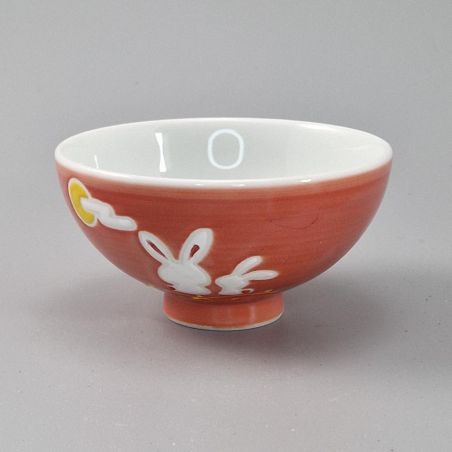 Small Japanese ceramic bowl - AKA USAGI