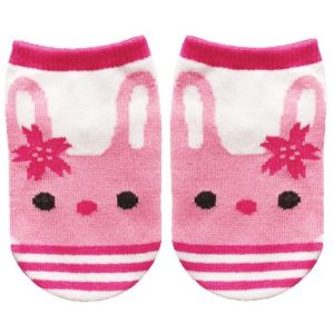 Chaussettes Enfant japonaises tabi , Lapin rose, PINKU NO USAGI