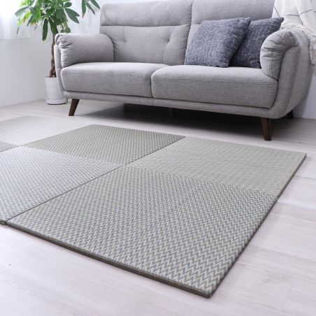 Japanese zafu cushion, flat and square, rice straw mat, 70X70cm