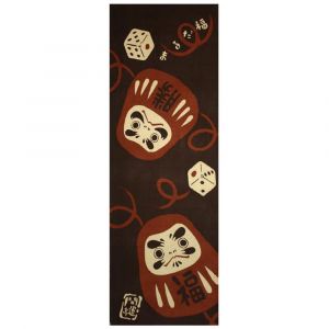 Serviette de toilette en coton, TENUGUI DARUMA 1