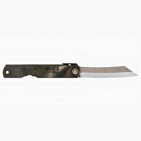 Higonokami Japanese folding knife - 75 mm blade - steel handle -