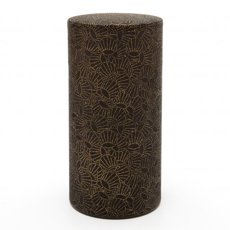 Caja de té negro japonés en papel washi - TEMARI - 200gr