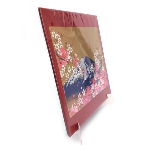 Mauspad mit Mount-Fuji- und Sakura-Blumenmuster – FUJISAKURA