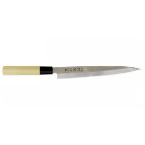 Coltello da cucina giapponese per tagliare fette sottili di pesce, SASHIMI, 21 cm