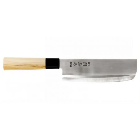 Couteau de cuisine japonais pour découper les légumes, NAKIRI, 17cm