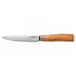 Large multipurpose knife with olive handle - Orivu~ie - 12cm