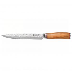 Large carving knife with olive handle - Orivu~ie - 20cm