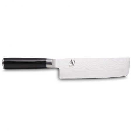 Couteau de cuisine japonais pour découper les fruits et légumes, NAKIRI SHUN CLASSIC DAMAS, 16.5 cm