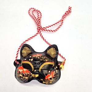 Traditionelle japanische Mini-Maske von NEKO, Goldfisch