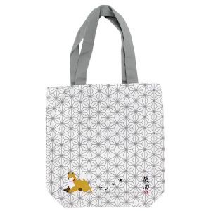 Borsa tote per cani Shiba in cotone 100% - ASANOHA