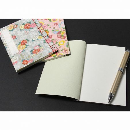 Cuaderno japonés Estampado de flores - HANA GARA