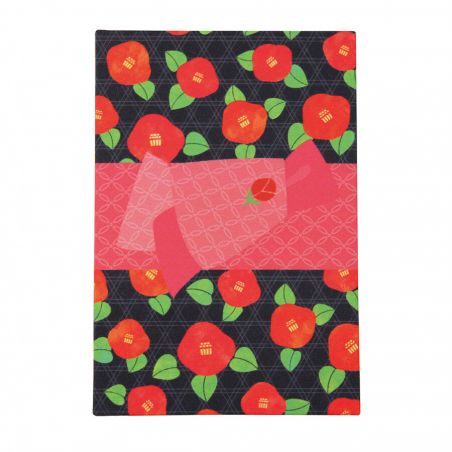 Carnet de notes japonais motif Fleurs de prunes- UME NO HANA