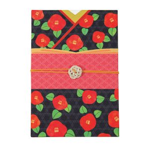 Carnet de notes japonais motif Fleurs de prunes- UME NO HANA