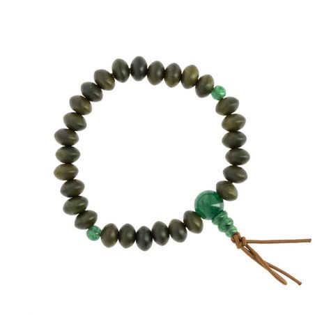 Bracelet-mala Nenju Lignum vitae