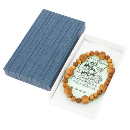 Nenju Good Fortune Mala-Armband aus Sandelholz