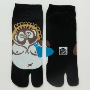 Calcetines tabi japoneses, Tanuki, 25-28cm