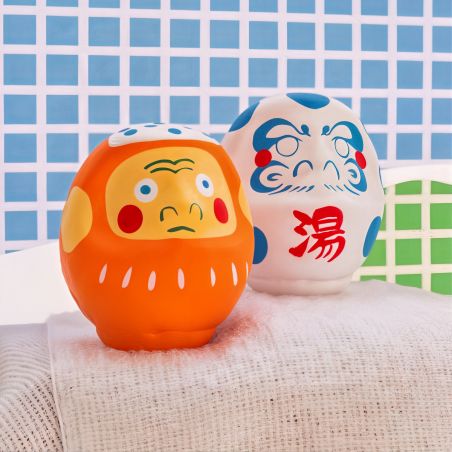 Bambola giapponese, DARUMA nelle sorgenti termali, Onsen