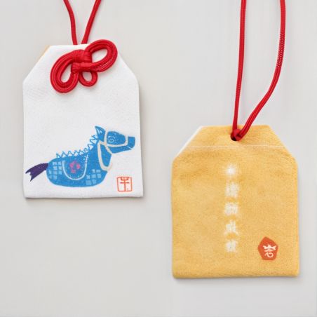 Amuleto japonés Omamori - signo chino del Caballo