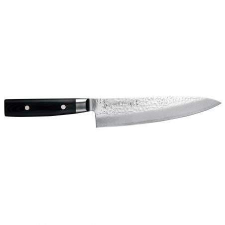 Couteau japonais Yaxell - ZEN - Chef - Damas 20 cm Manche Micarta