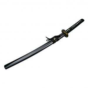 Wakizashi decorativo Akito - Lama 555mm - Manico in legno - Scabbard in legno