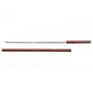 Gerades Dekoratives Katana Blind Samurai - Klinge 735mm - Holzgriff - Scheide