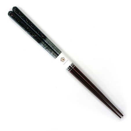 Pair of Japanese lacquered wood chopsticks - SHIZUKU