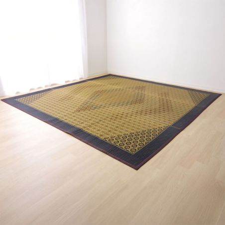 japanese straw mat carpet asanoha patterns KUMIKO