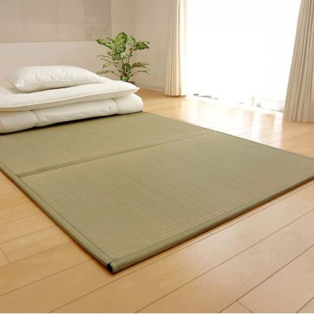 Traditional Japanese Mat, Rice Straw Tatami Mat (Yumemi Tatami), 5-Fold Panels