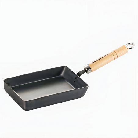 Small square pan for Japanese omelette, YOSHIKAWA EGGE-PAN